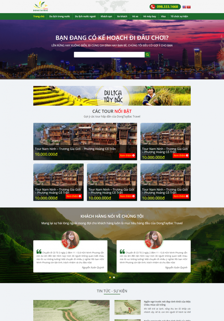 Du lịch Đông Tây Bắc Travel