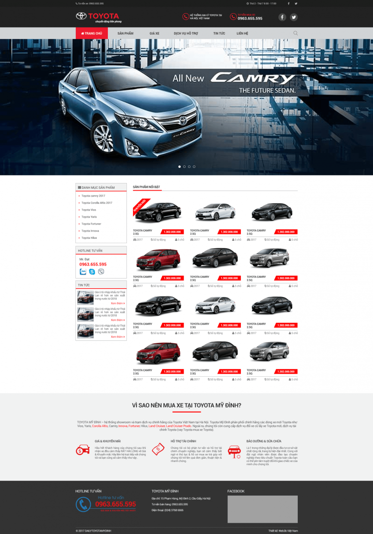 Đại lý Toyota Mỹ Đình