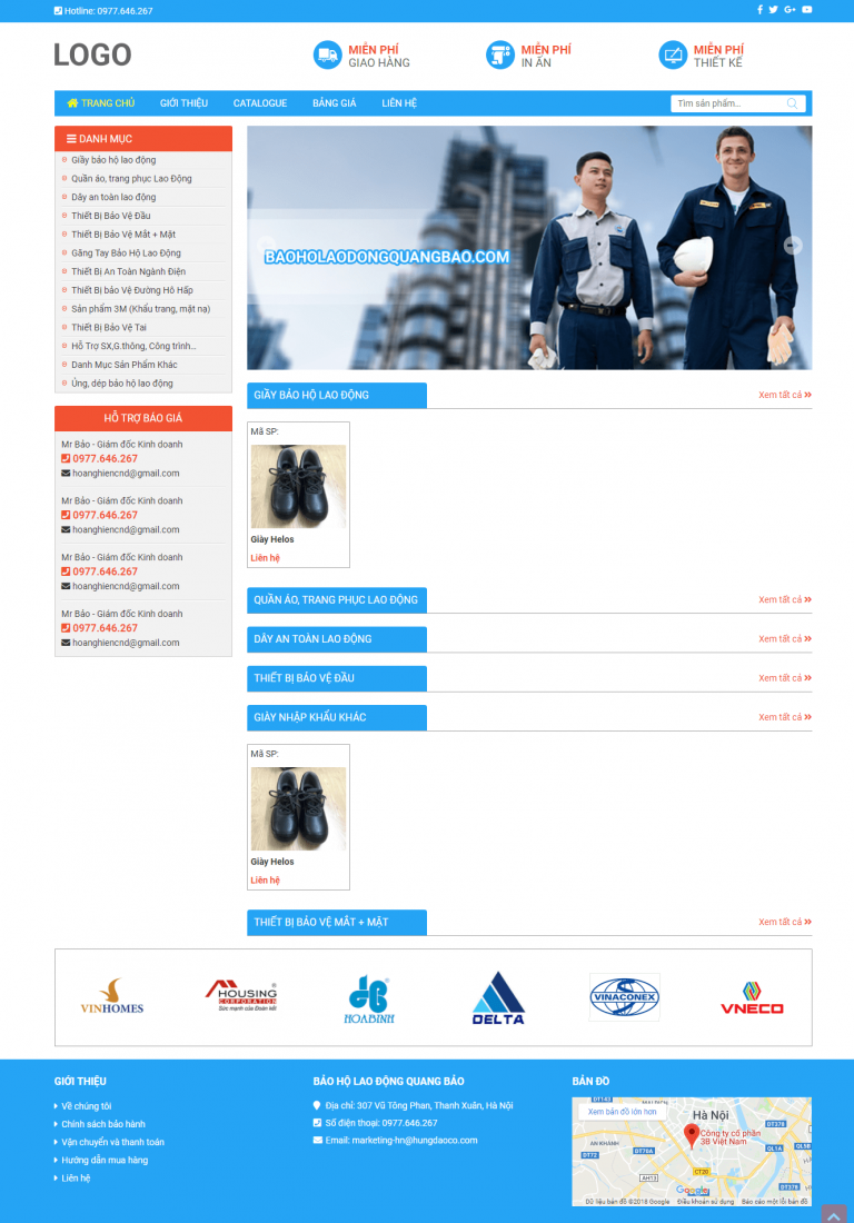 Bảo hộ lao động Quang Bảo