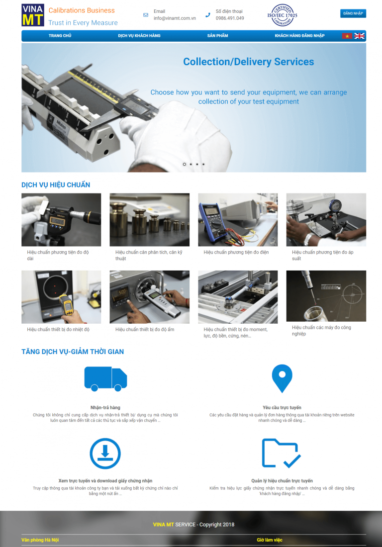 Hiệu chuẩn Vinamt