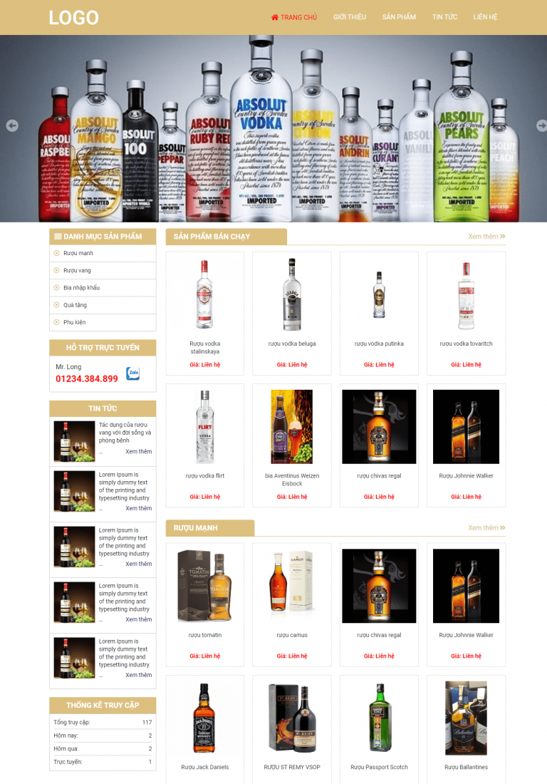 Rượu bia Hà Nội