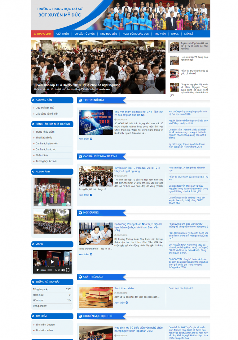 THCS Bột Xuyên Mỹ Đức