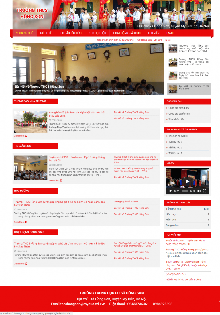 Trường THCS Hồng Sơn